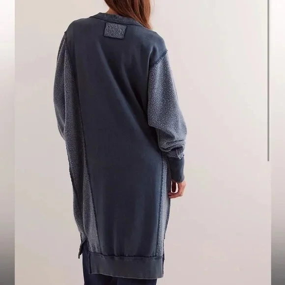 Free People We The Free Dreamy Blue Cardi - Picture 3 of 9